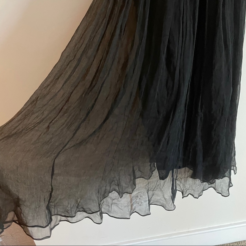 Free People x Brenda Knight Silk babydoll dress - Picture 3 of 9
